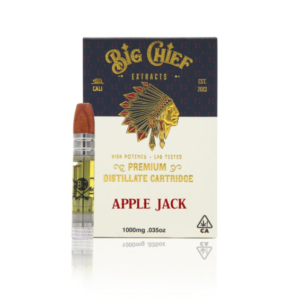 Big Chief THC Cartridge 1G – Apple Jack