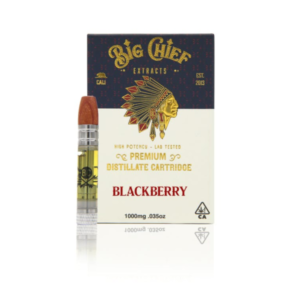 Big Chief THC Cartridge 1G – Blackberry Kush