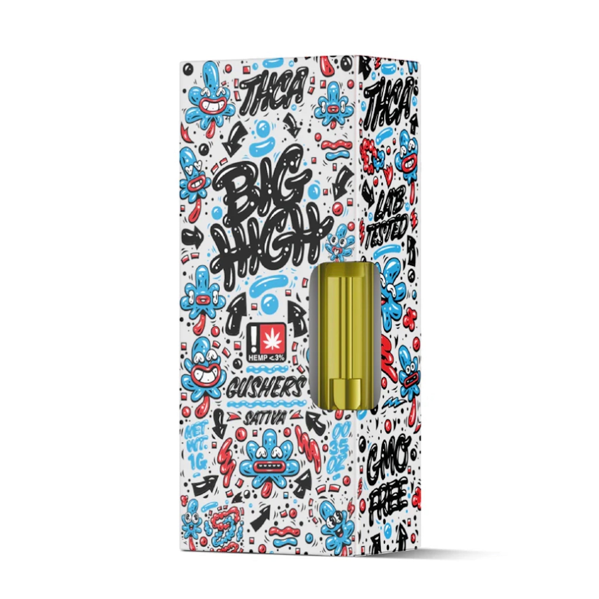 Big High Gushers THC-A Cartridge – 1000mg