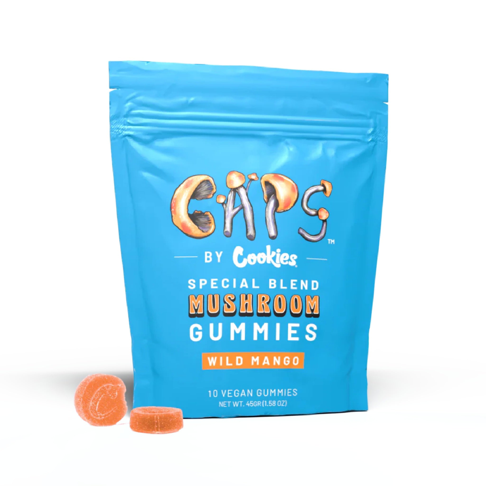 Caps by Cookies – Special Blend Mushroom Gummies (10ct)