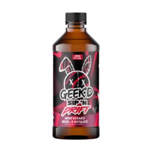 Geekd Sip'n Drift Delta 9 Hemp Derived Syrup - 800mg