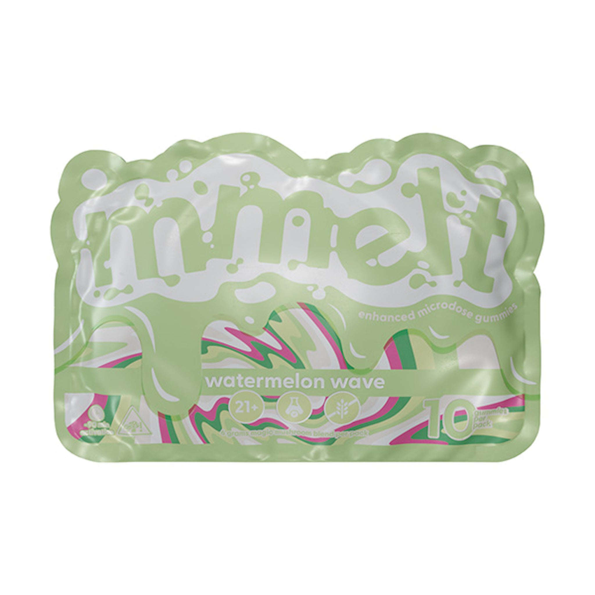 Mmelt Mushroom Watermelon Gummies – 6000mg