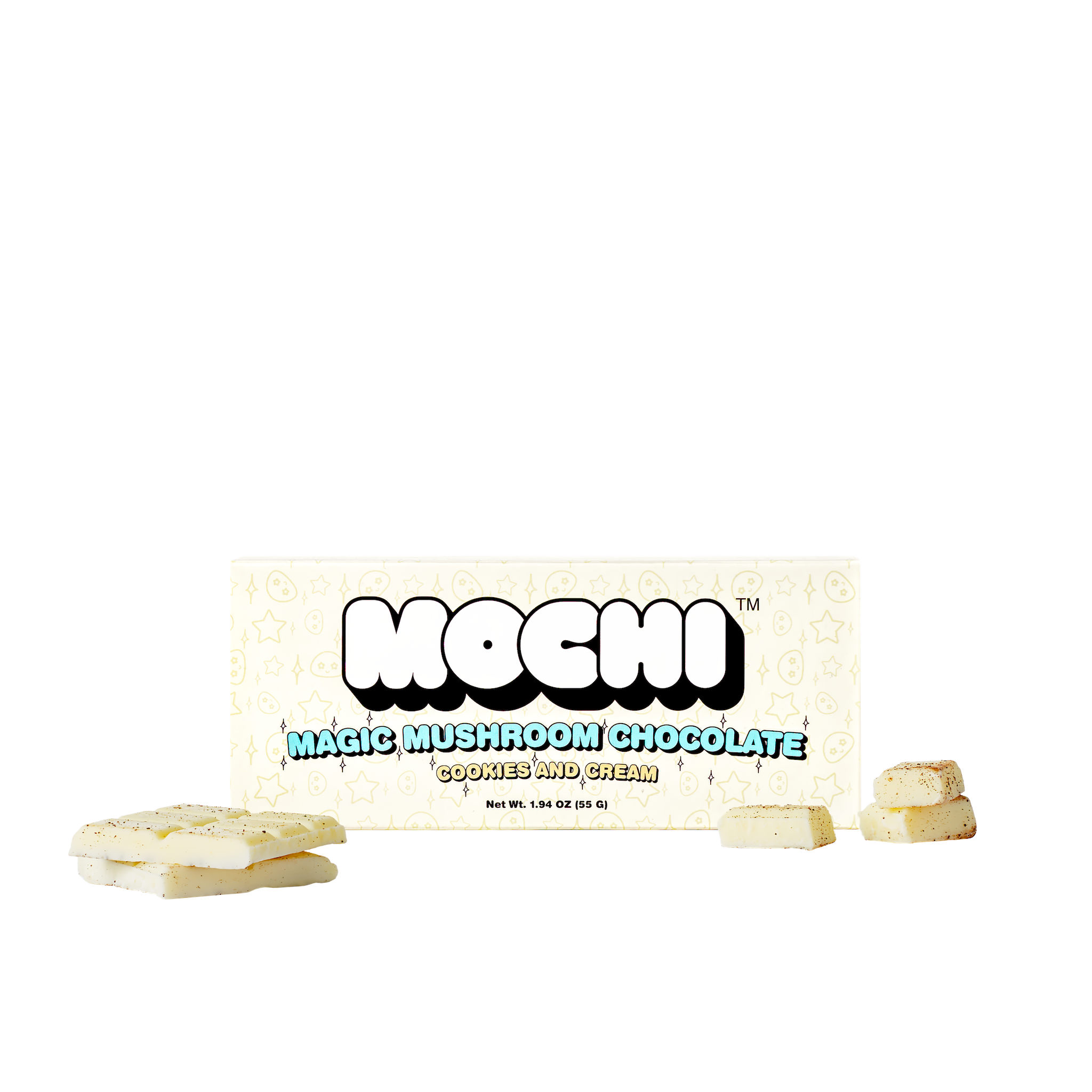 Mochi Magic Mushroom Cookies n Cream Chocolate