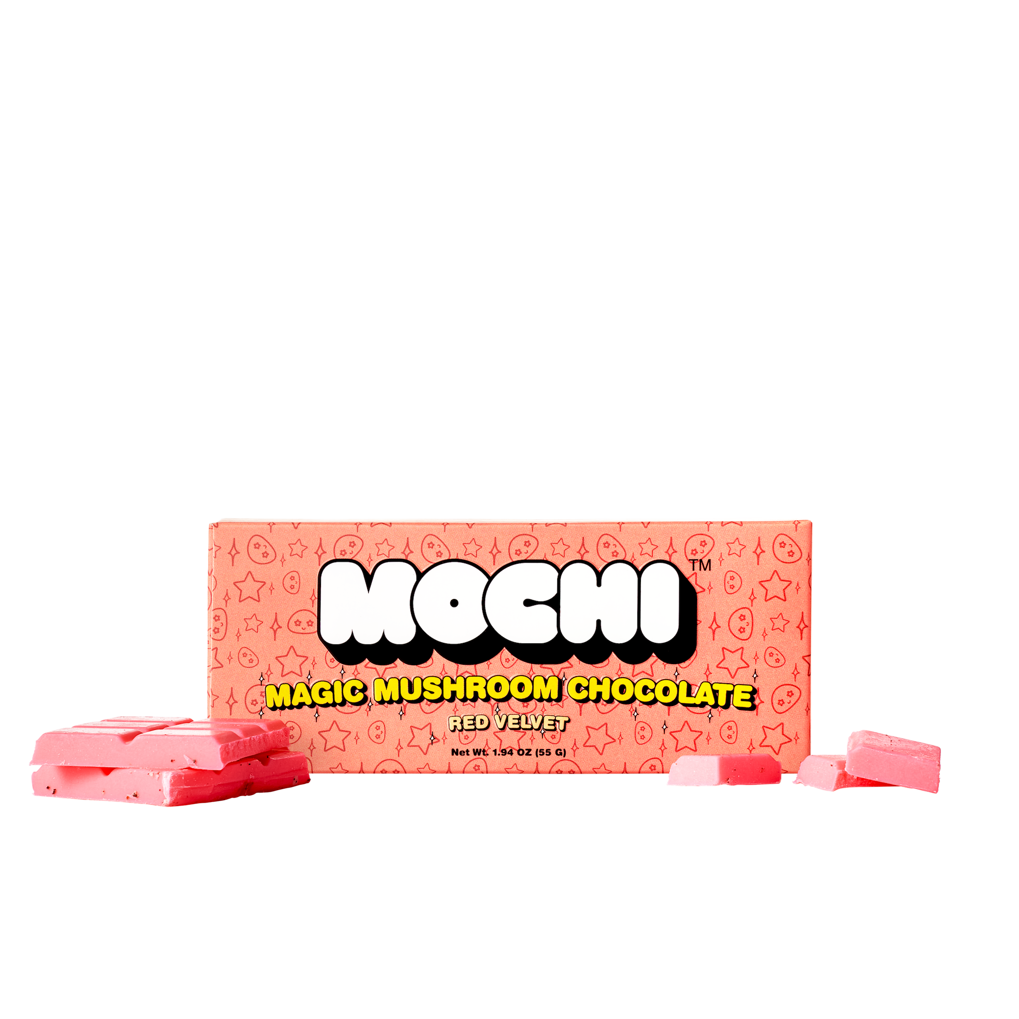 Mochi Magic Mushroom Red Velvet Chocolate