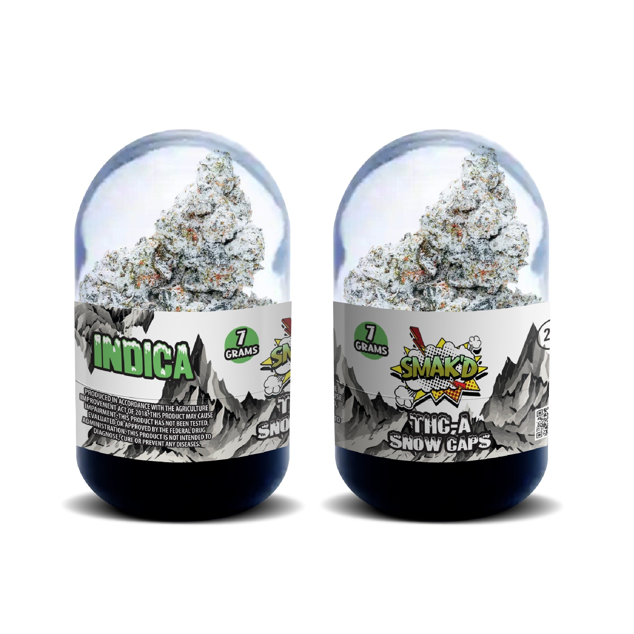 Smakd Snow Caps Indica THC-A Flower – 7g