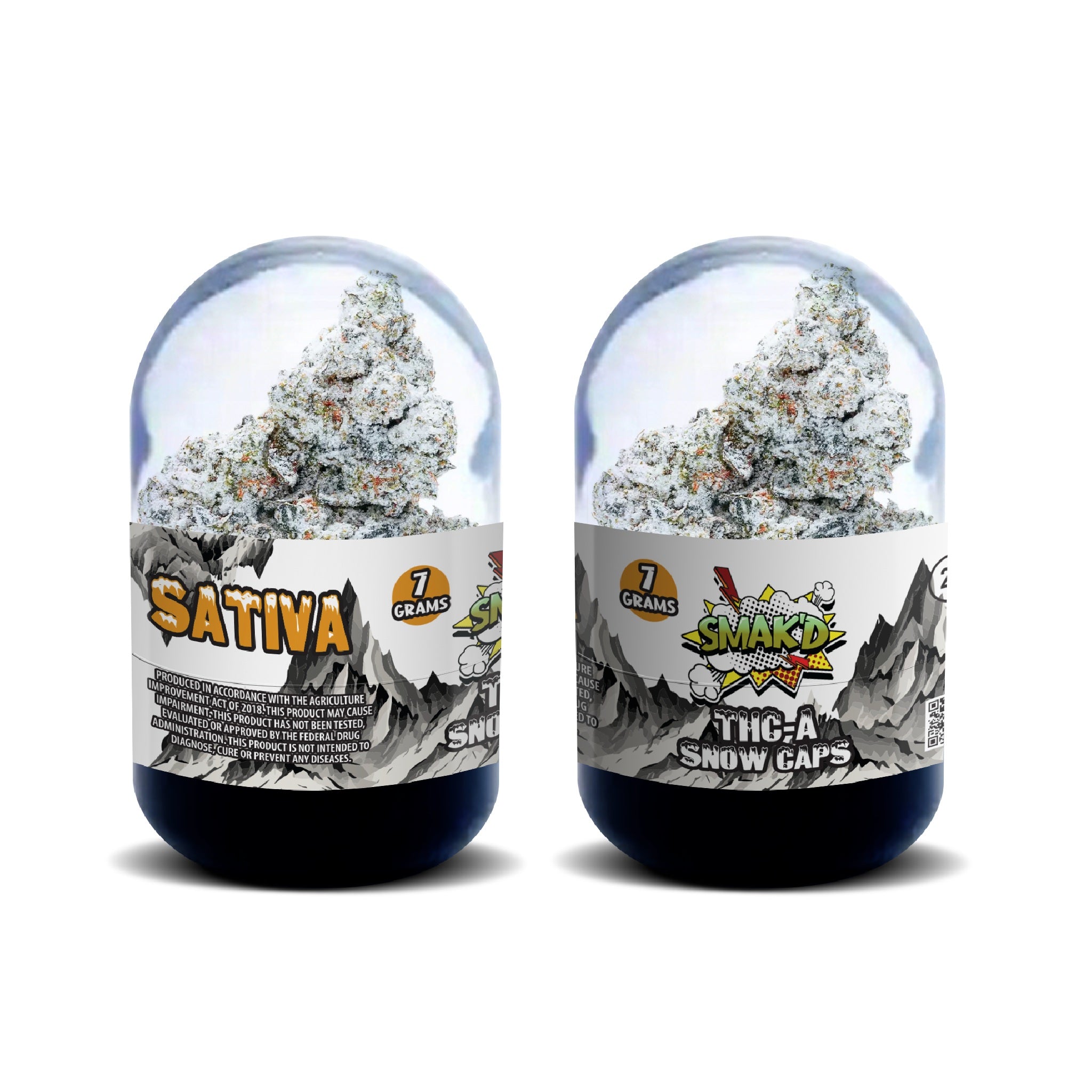 Smakd Snow Caps Sativa THC-A Flower- 7g