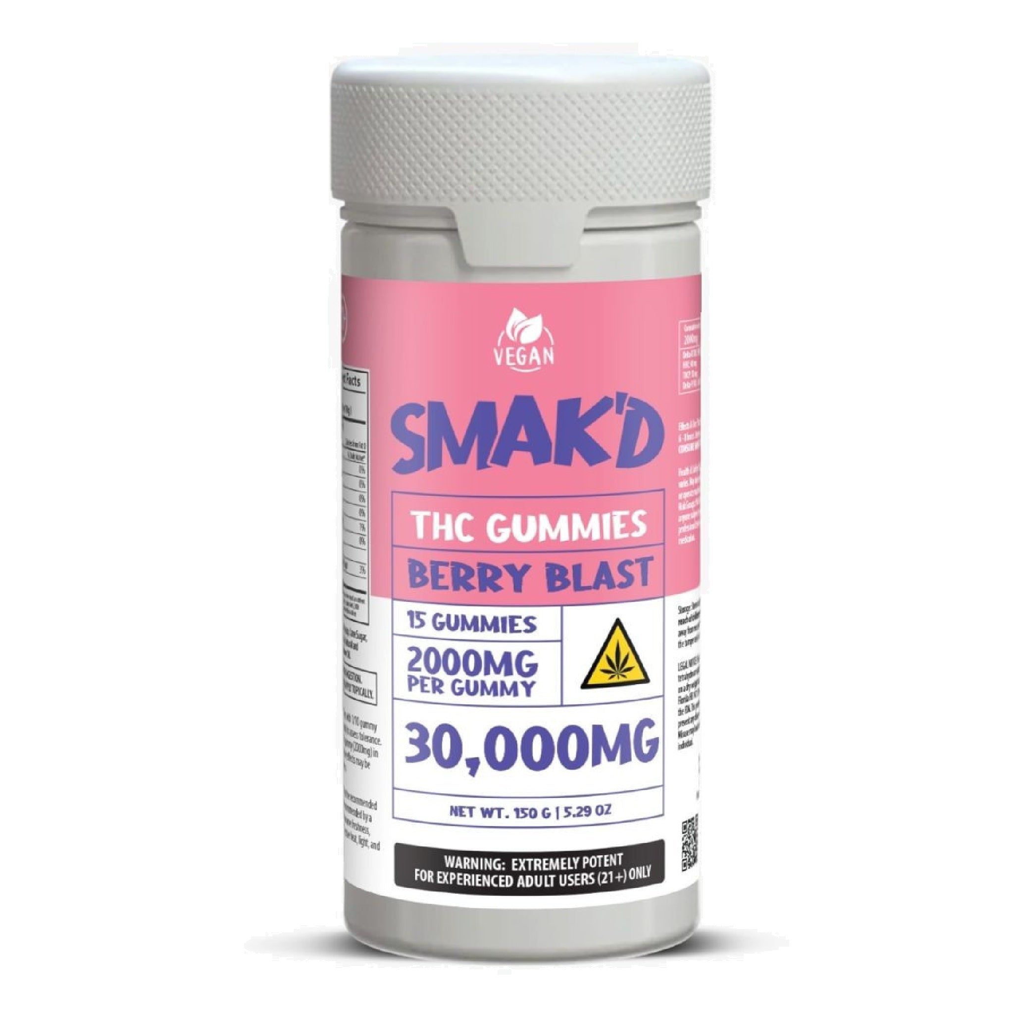 Smakd THC Gummies – 30,000mg