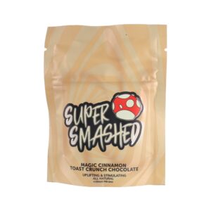 Super Smashed Magic Mushroom Chocolate Squares