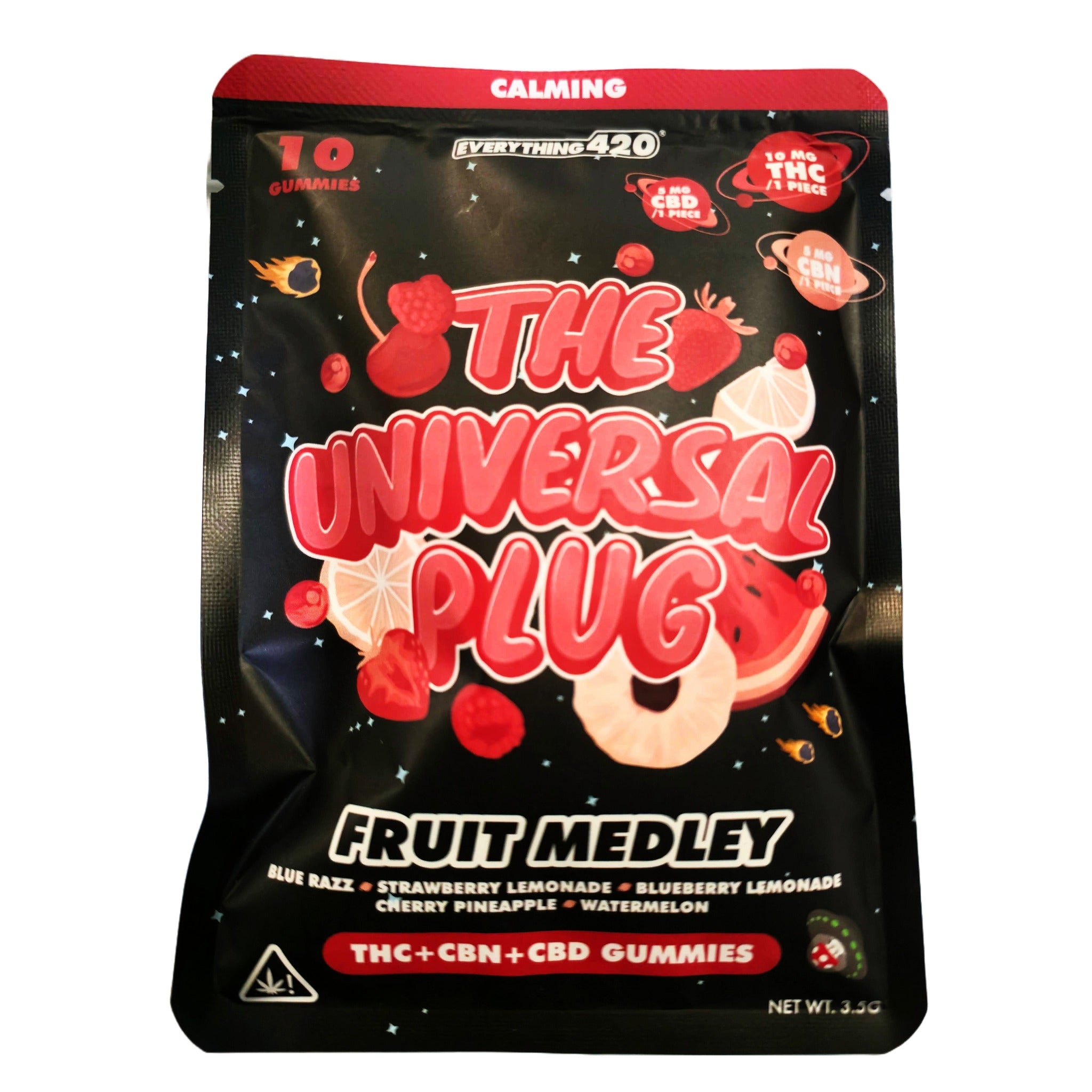 The Universal Plug THC + CBN + CBD Gummies – 20mg