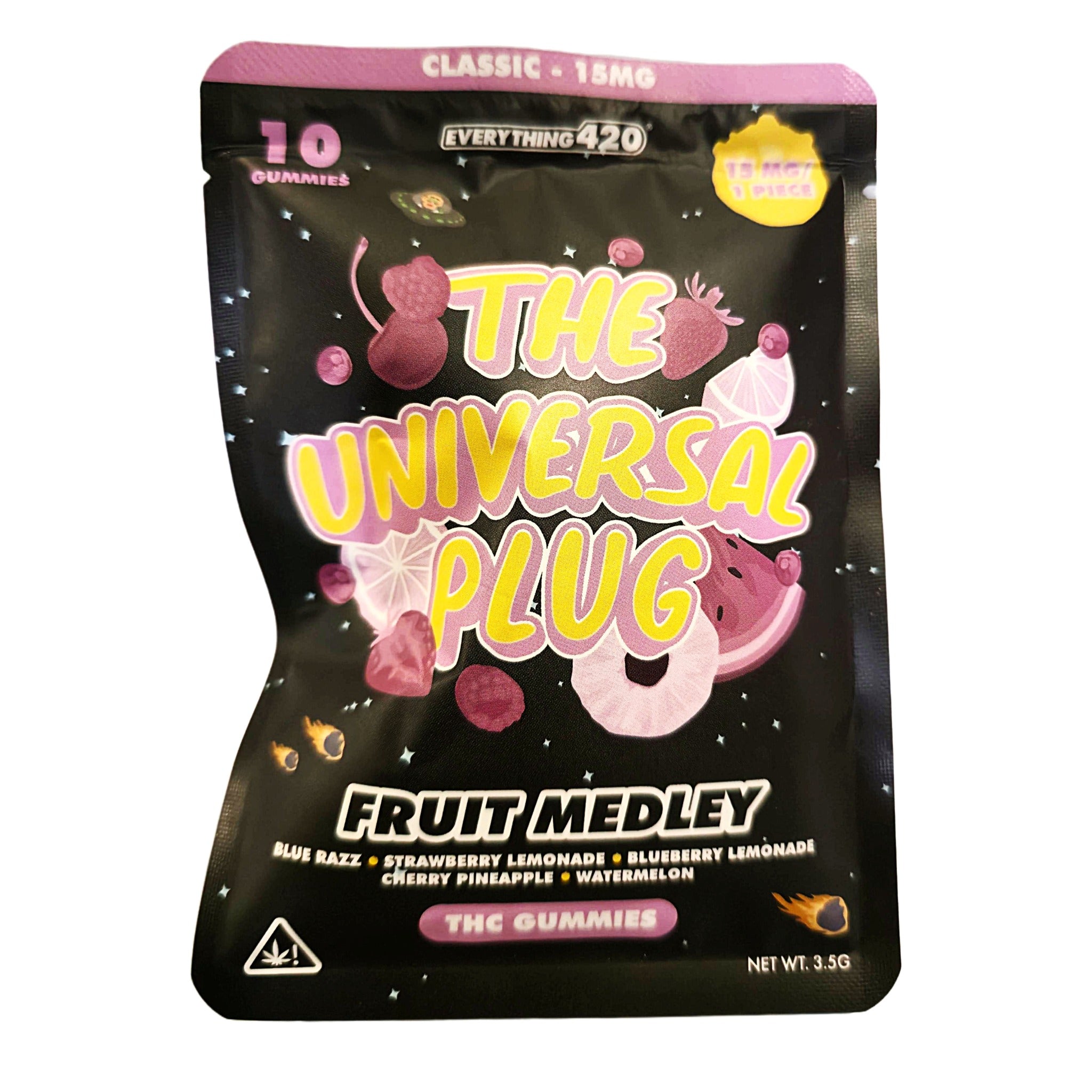 The Universal Plug THC Gummies – 15mg
