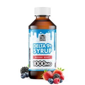Tre House Delta 8 + 9 Bussin Berry Syrup - 1000mg