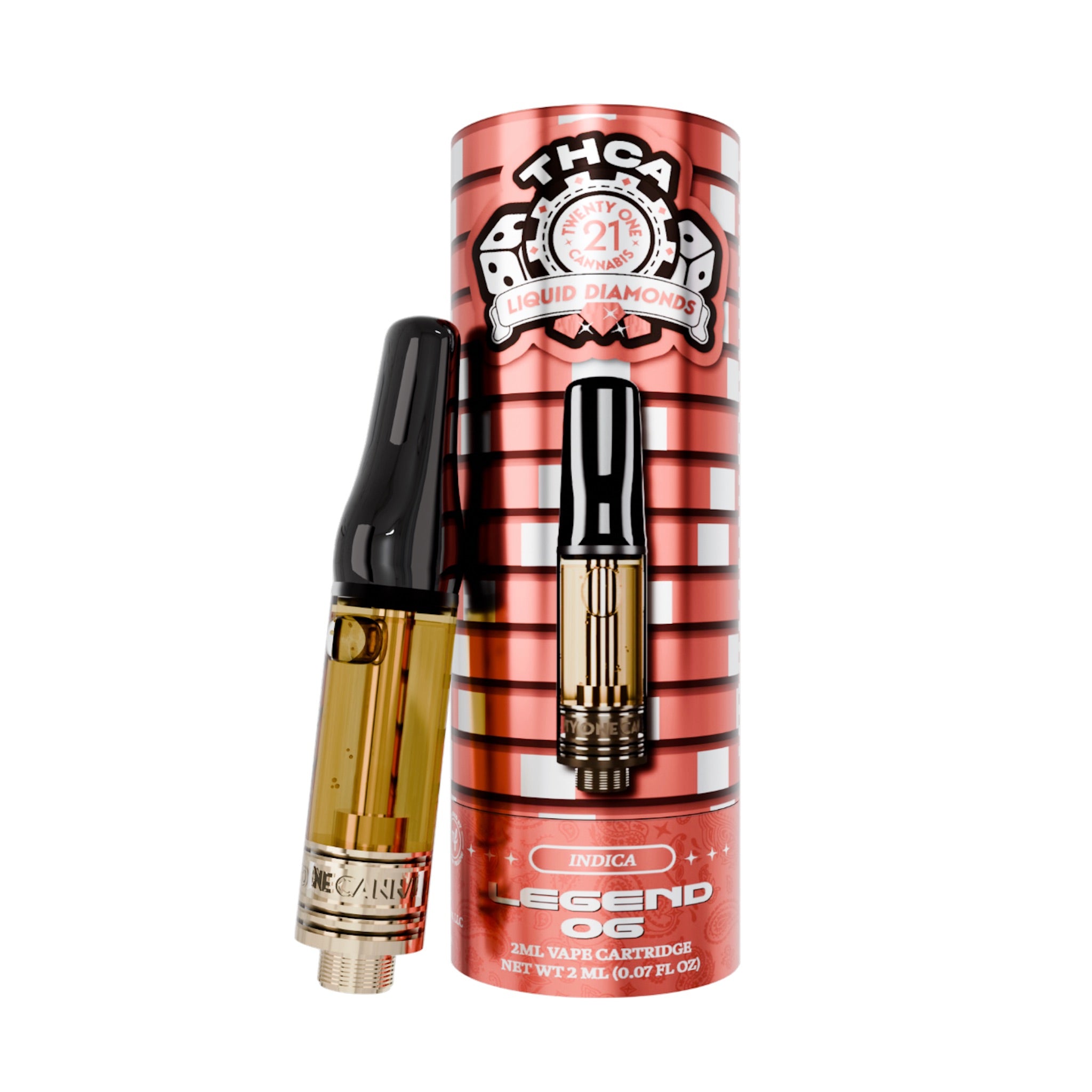 Twenty One THC-A Legend OG Cartridge – 2000mg